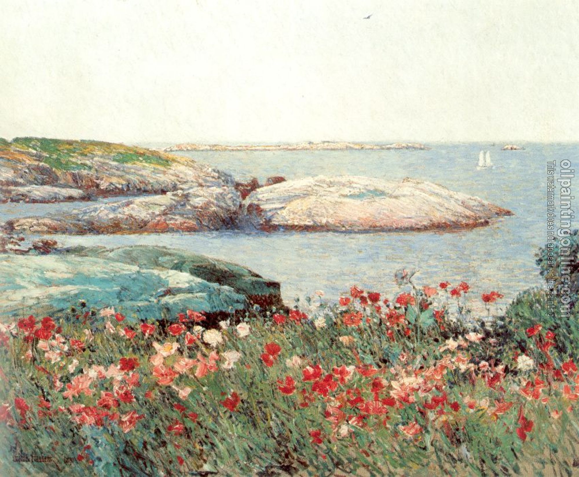 Hassam, Childe - Oil On Canvas